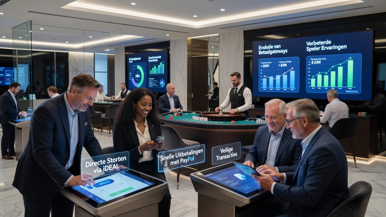 Beveiligde betalingsprocessen in live casino settings met encryptie en verificatie
